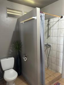 Koupelna v ubytování 2 bungalows - Bord de mer privé + 14 fotografií
