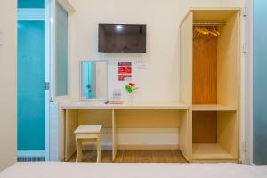 TV a/nebo společenská místnost v ubytování HOTEL NẮNG CHIỀU ĐÀ LẠT