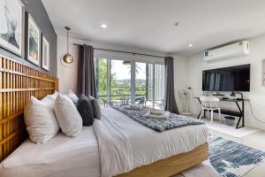 Postel nebo postele na pokoji v ubytování Happy House Samui 4 Bedrooms