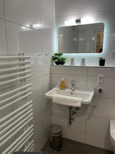 Ένα μπάνιο στο Haus Seelord Wohnung 38 +12 φωτογραφίες