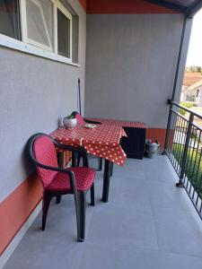 A balcony or terrace at Amazing apartment