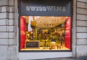 Certifikát, hodnocení, plakát nebo jiný dokument vystavený v ubytování Swiss Wine by Fassbind