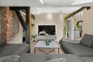 Posezení v ubytování Unique top floor - Super central - 2 bedr - 78 m2