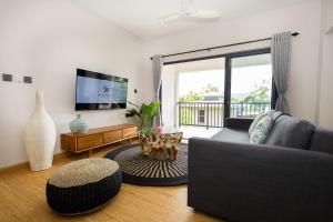 TV o dispositivi per l'intrattenimento presso Anse Boudin Chalets
