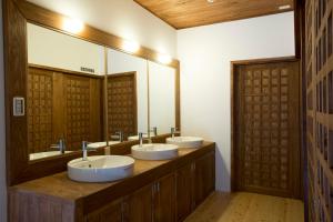 Ein Badezimmer in der Unterkunft Hoo!Hoo!