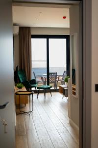Posezení v ubytování RiA BLU DELUXE HOTEL