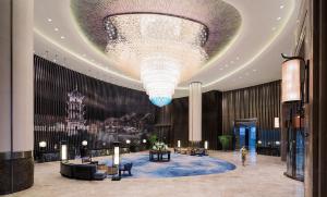 Vstupní hala nebo recepce v ubytování Wanda Realm Hotel Wuhu
