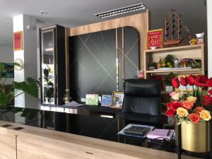 Kuchyň nebo kuchyňský kout v ubytování NAKA GUEST HOUSE + 13 fotografií