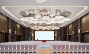 Posezení v ubytování Wanda Realm Hotel Wuhu