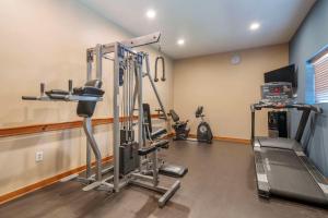 Fitness centrum a/nebo fitness zařízení v ubytování Comfort Suites McKinney-Allen