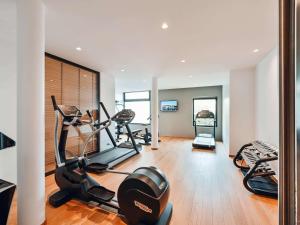 Fitnes oz. oprema za telovadbo v nastanitvi Mercure Avignon Gare TGV