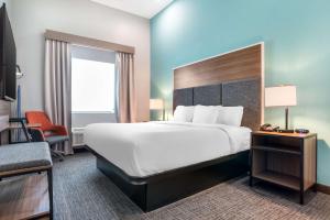 Rúm í herbergi á Comfort Inn Miramar Beach-Destin
