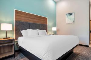 Rúm í herbergi á Comfort Inn Miramar Beach-Destin