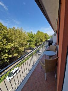 Balkoni atau teres di Hotel Ragno D'Oro
