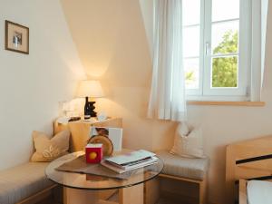 A seating area at Hotel Villa Freiheim
