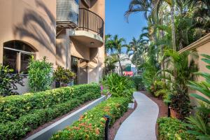 Zahrada ubytování Monaco Condominiums