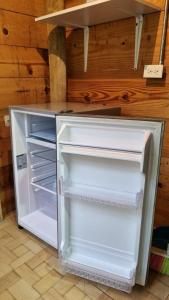 Kuchyň nebo kuchyňský kout v ubytování PANCHIGUA HOSTEL