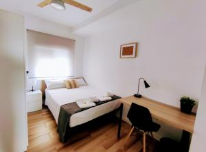 Katil atau katil-katil dalam bilik di Apartamento 3 Habitaciones 2 Baños +10 gambar