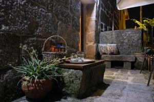 Χώρος καθιστικού στο Casa la Trinidad - Ribeira Sacra +22 φωτογραφίες