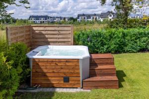 Zahrada ubytování Willa z jacuzzi na polu golfowym Sierra Golf Homessimo Stars