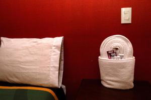 Postel nebo postele na pokoji v ubytování Hotel Casa Rus