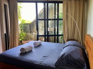 Postel nebo postele na pokoji v ubytování Elmar Hostel