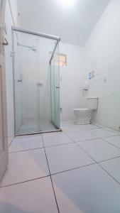 Koupelna v ubytování Yolo Hostel