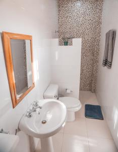 Ένα μπάνιο στο Apartamento Familiar