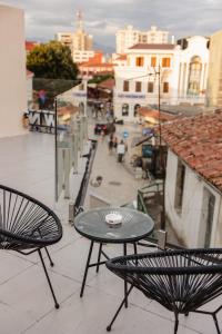 Balkon oz. terasa v nastanitvi Downtown Hotel