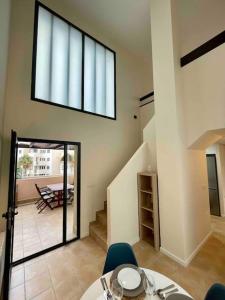 Et opholdsområde på Las Golondrinas Penthouse