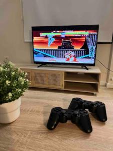 Et tv og/eller underholdning på Las Golondrinas Penthouse