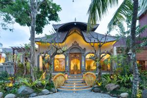 Κήπος έξω από το Bliss Ubud Luxury Villa