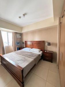 Katil atau katil-katil dalam bilik di Homey Stay 1 BEDROOM, inside IT PARK