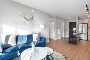 Η κουζίνα ή μικρή κουζίνα στο Modern Two Bedroom Flat in Saint Louis