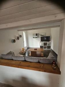 Posezení v ubytování la chêneraie appart écureuil