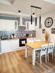 Η κουζίνα ή μικρή κουζίνα στο SeaView Apartament