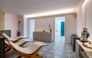Χώρος καθιστικού στο Dimora San Giuseppe Hotel & SPA