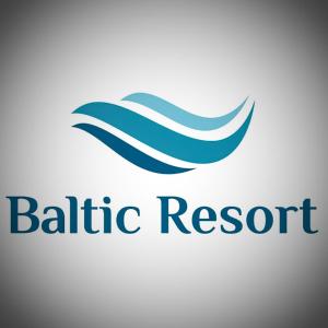 un logo pour un complexe baltique dans l'établissement Baltic Resort Marina, à Darłówko