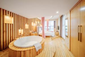Koupelna v ubytování Cosy Feeling Hotel - Beijing Headquarters Xinfadi