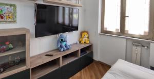 TV a/nebo společenská místnost v ubytování BB RuRi