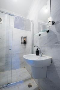 Koupelna v ubytování Zelya İstanbul flats
