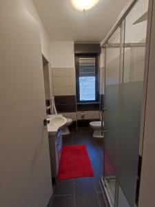 Koupelna v ubytování La suite di Carola
