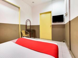TV a/nebo společenská místnost v ubytování Hotel Rim Global, Klang