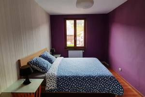 Postel nebo postele na pokoji v ubytování Grand appartement à Barr + 6 fotografií