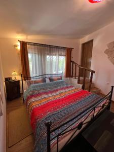 a bedroom with a large bed in a room at Villa Rossi in Krk +58 photos