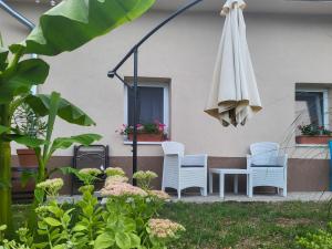 Vonkajšia záhrada v ubytovaní Mi Casa Vendégház - Apartments