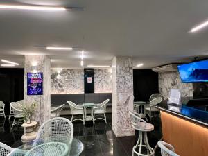 OK酒店的休息区