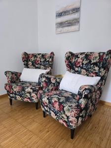Posezení v ubytování Apartment am Cospudener See
