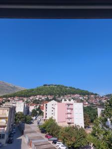 a view of a city from a building at Apartman Spaja in Trebinje