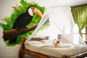 Lobo Hostel - Rurrenabaque客房内的一张或多张床位